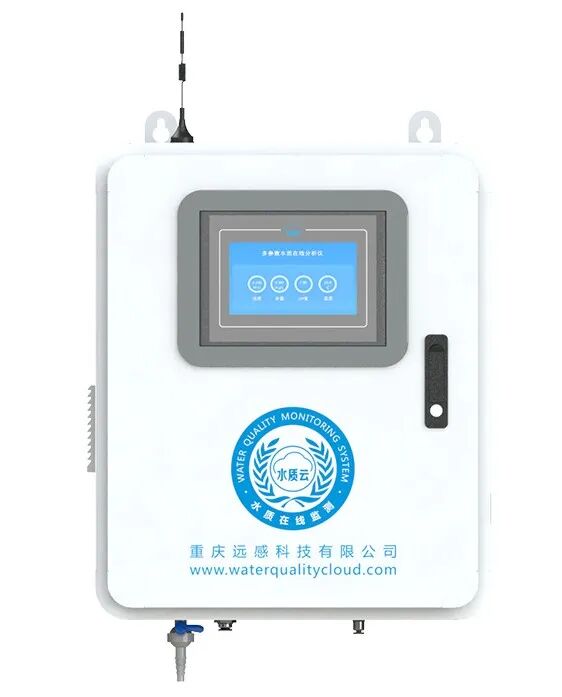 Online water-quality analyzer — full pressure-retention
